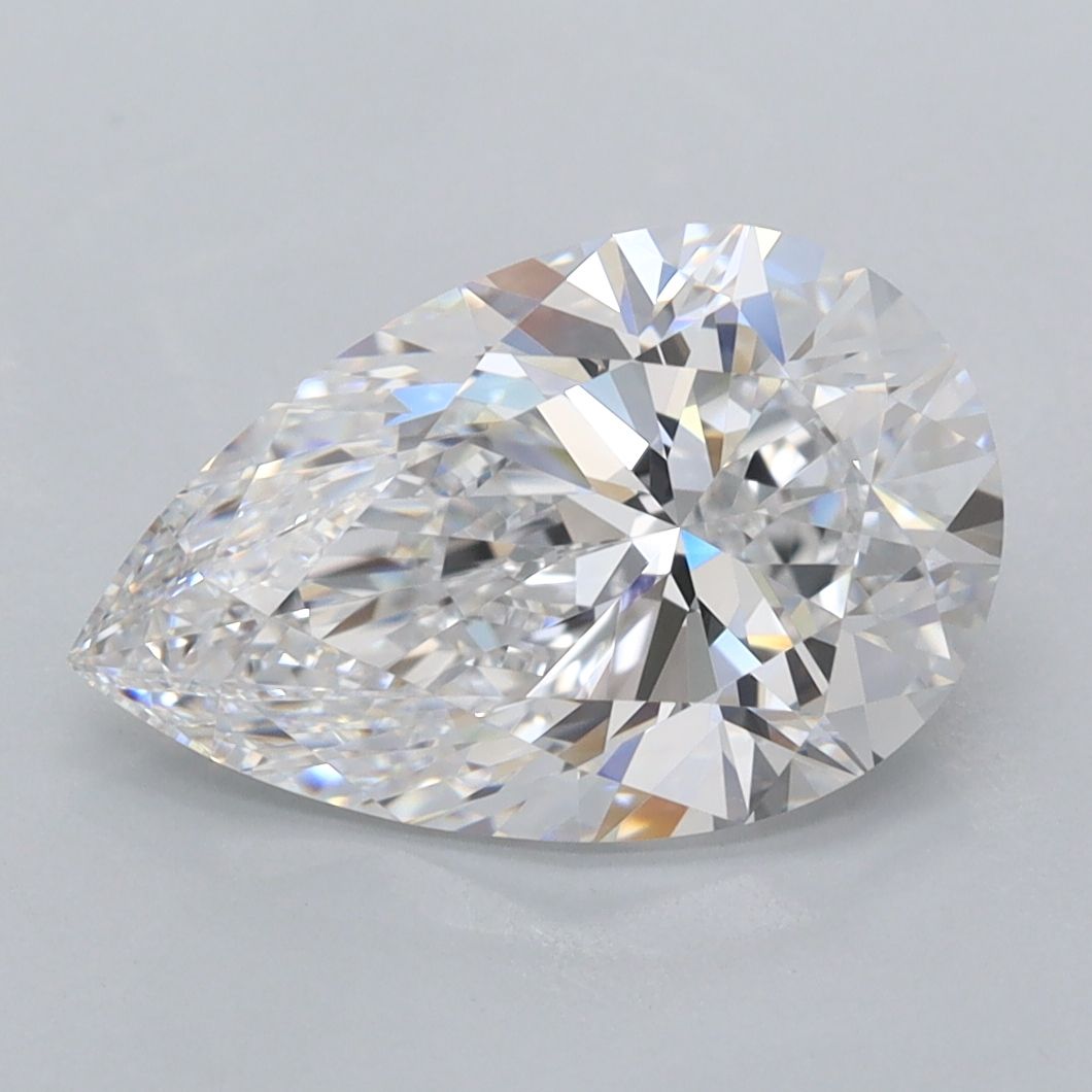 Lab Grown Diamond Lab-grown 2,99Ct D-FL Pear - IGILG811631744 1