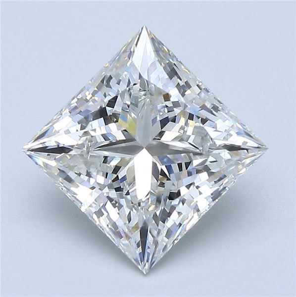 Lab Grown Diamond Lab-grown 3,87Ct F-VS2 Princess - IGILG653412231 1