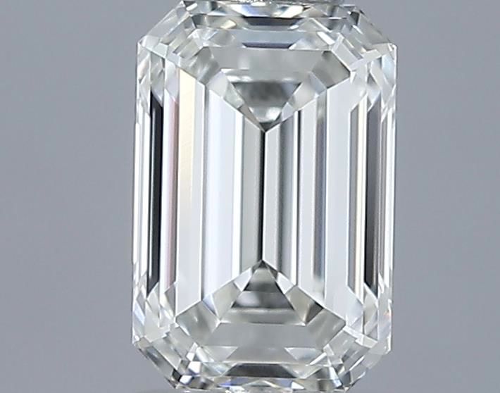 Diamond Natural 0,51Ct H-VVS1 Emerald - IGI795660763 1