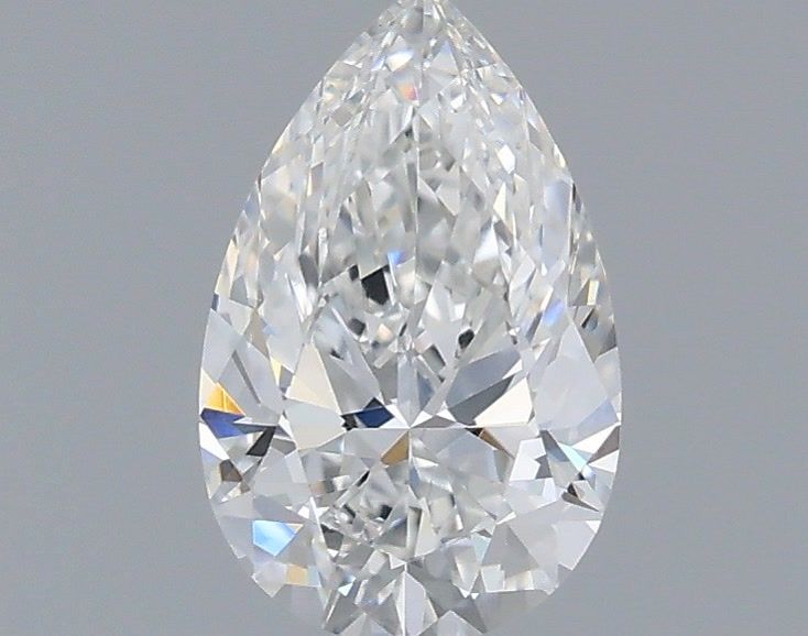 Diamond Natural 0,51Ct F-VS1 Pear - GIA1558537013 1