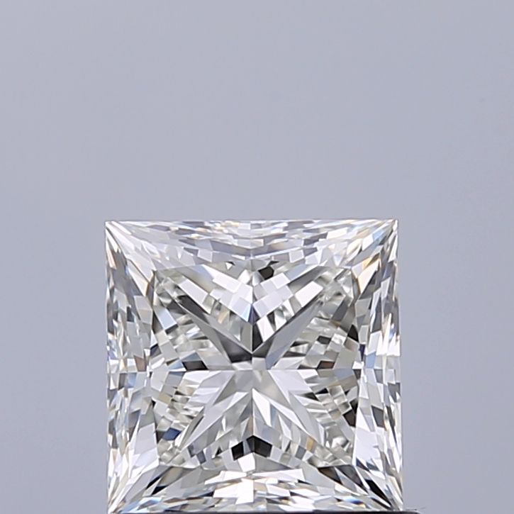 Diamond Natural 1Ct I-VVS1 Princess - GIA7558758526 1