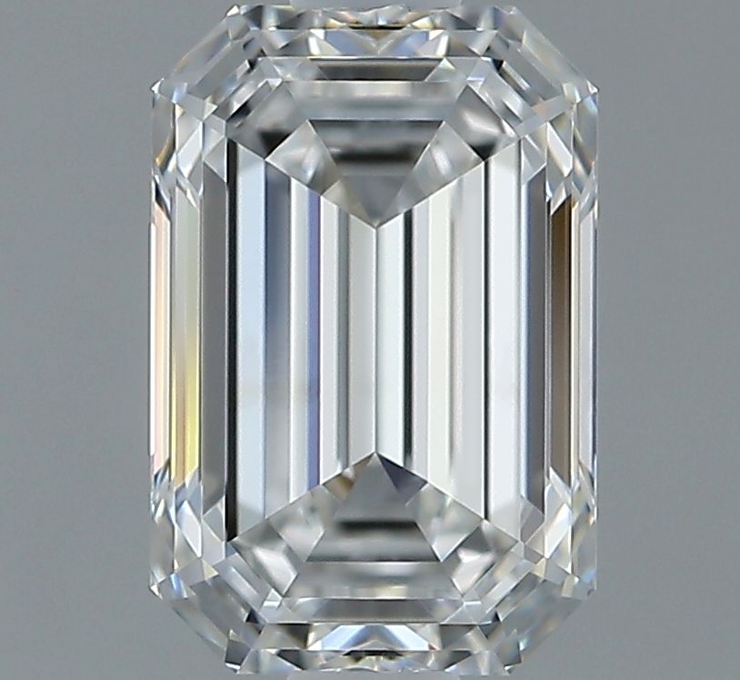 Diamond Natural 1,3Ct F-VVS1 Emerald - GIA5543624016 1
