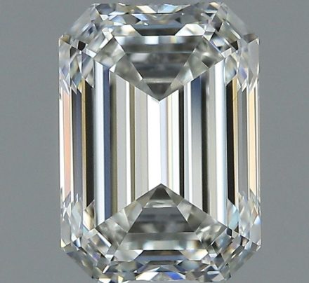 Diamond Natural 1,3Ct I-VVS1 Emerald - GIA6542113279 1