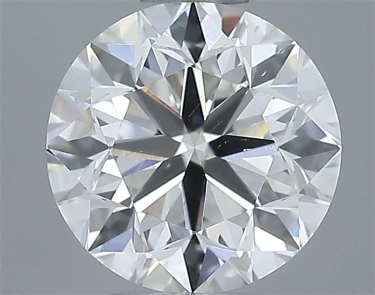 Diamond Natural 1Ct H-SI1 Round - GIA6552720661 1