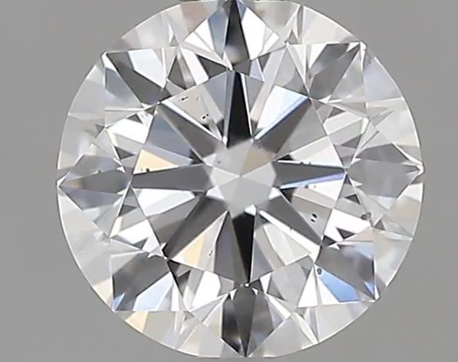 Diamond Natural 0,7Ct D-SI1 Round - GIA6551390769 1