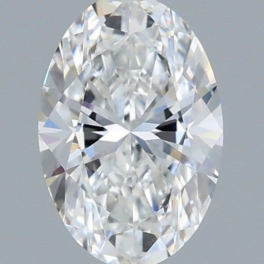 Diamond Natural 0,5Ct F-VVS2 Oval - GIA5556222529 1