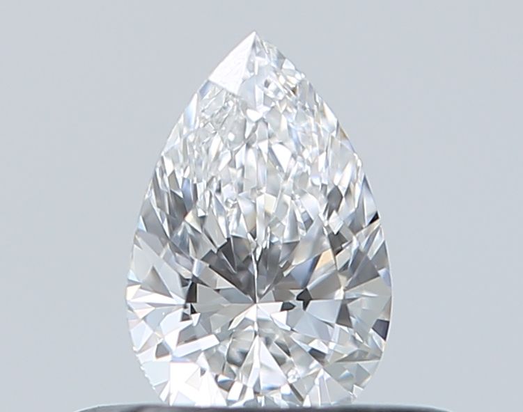 Diamond Natural 0,31Ct D-IF Pear - GIA7551661216 1