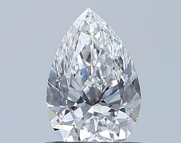Diamond Natural 0,61Ct D-VS1 Pear - GIA5556661720 1