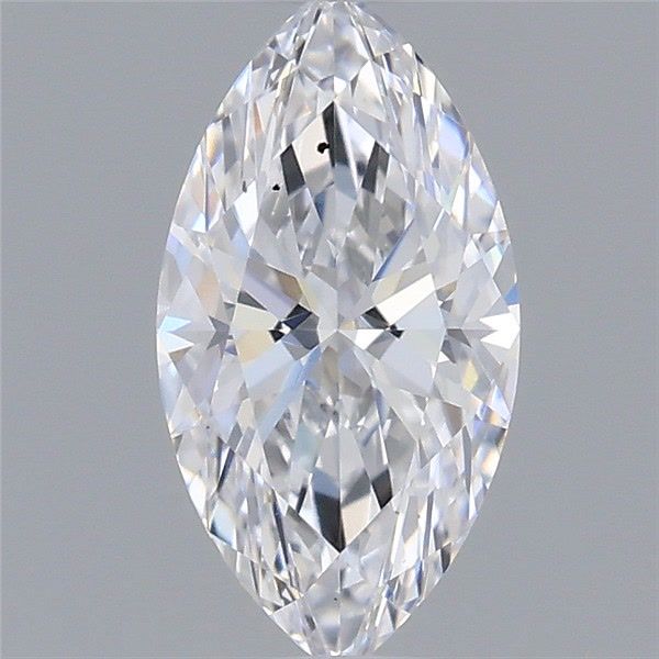 Diamond Natural 0,51Ct D-SI1 Marquise - GIA7558531977 1