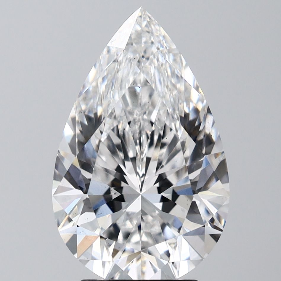 Lab Grown Diamond Lab-grown 3,79Ct D-VS2 Pear - IGILG747598103 1