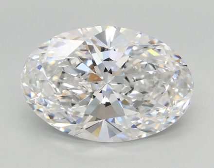 Lab Grown Diamond Lab-grown 3,83Ct D-VVS2 Oval - IGILG817652542 1