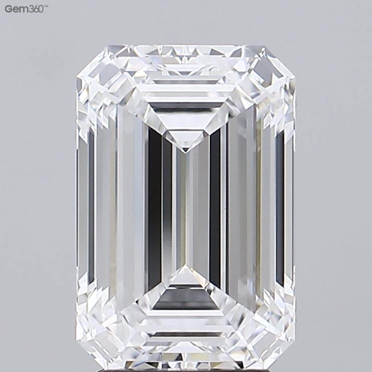 Lab Grown Diamond Lab-grown 3,61Ct D-VS1 Emerald - GIA7518897523 1