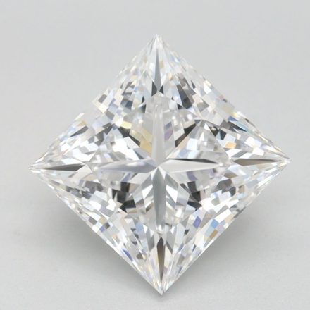 Lab Grown Diamond Lab-grown 2,92Ct D-FL Princess - IGILG811635486 1