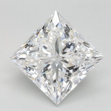 Lab Grown Diamond Lab-grown 2,99Ct D-FL Princess - IGILG811635633 1