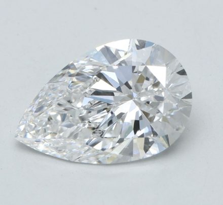 Lab Grown Diamond Lab-grown 1,7Ct D-VVS2 Pear - IGILG610337153 1