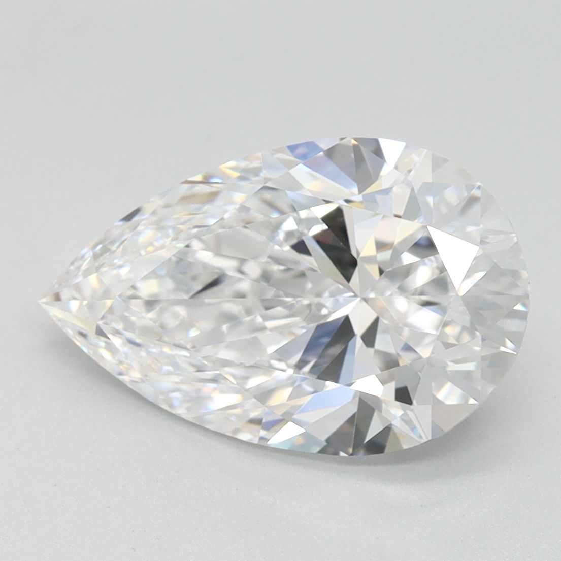 Lab Grown Diamond Lab-grown 2,29Ct D-FL Pear - IGILG811635438 1