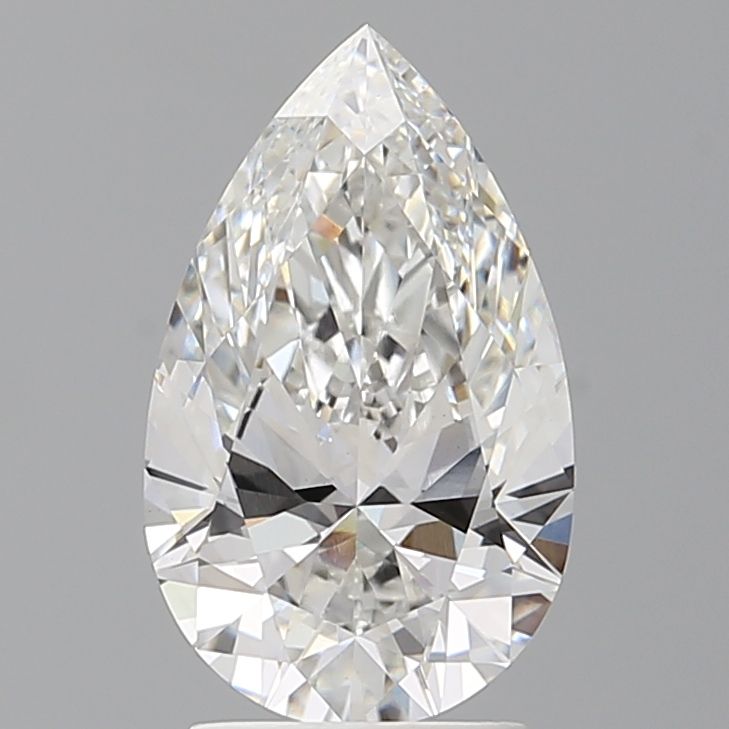 Lab Grown Diamond Lab-grown 2,59Ct E-VVS2 Pear - IGILG811625861 1
