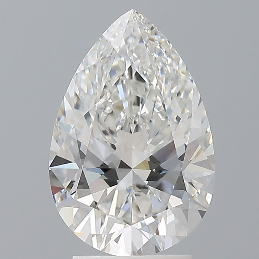 Lab Grown Diamond Lab-grown 3,1Ct F-VVS2 Pear - IGILG816672232 1