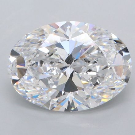 Lab Grown Diamond Lab-grown 3,33Ct D-FL Oval - IGILG815697584 1