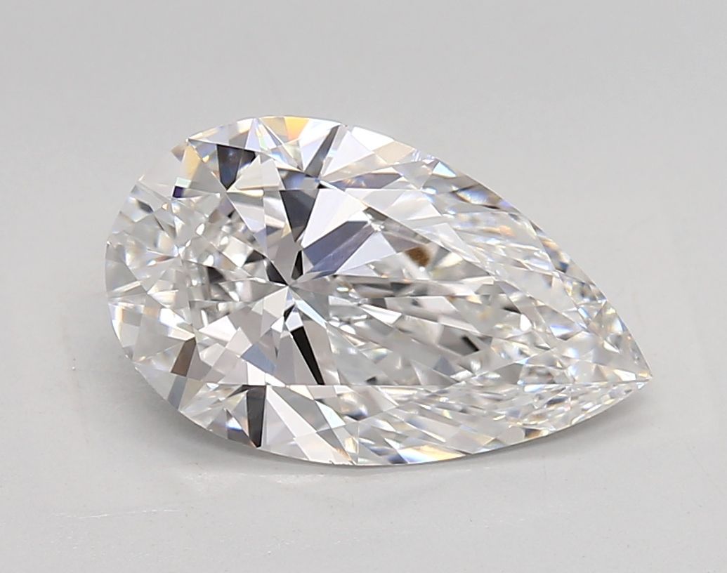 Lab Grown Diamond Lab-grown 2,62Ct E-VVS1 Pear - IGILG817692146 1