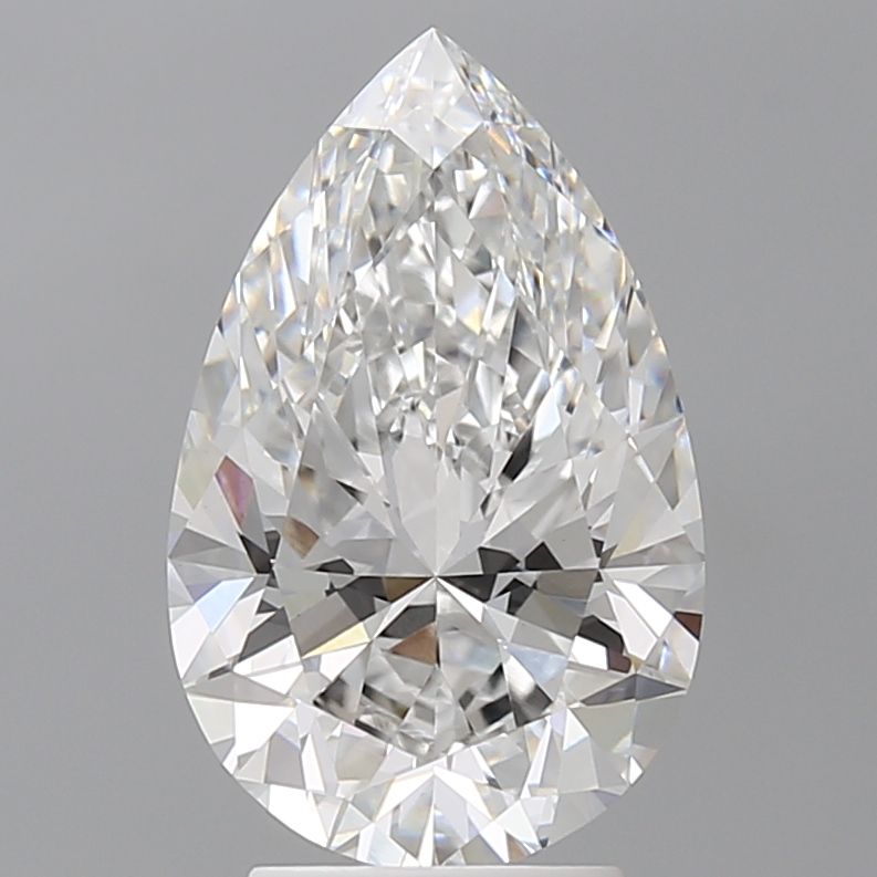 Lab Grown Diamond Lab-grown 3,55Ct E-VVS2 Pear - IGILG815615332 1