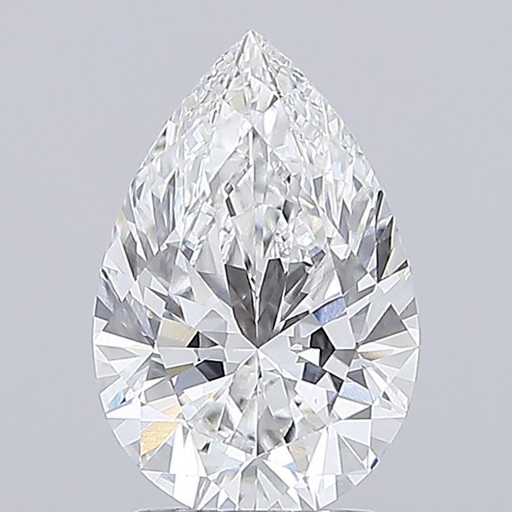 Lab Grown Diamond Lab-grown 2,92Ct E-VVS2 Pear - IGILG628462424 1
