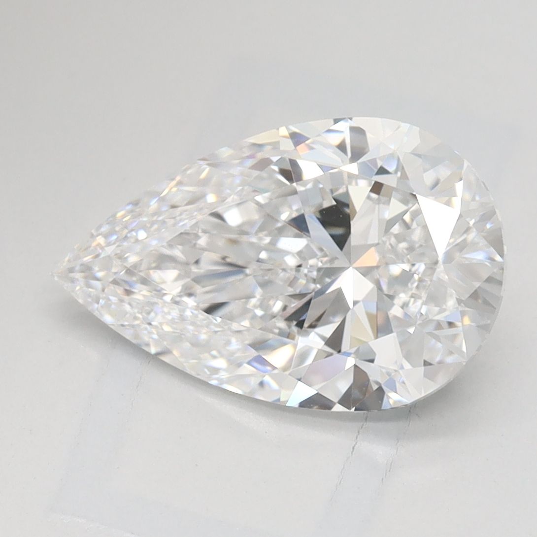 Lab Grown Diamond Lab-grown 2Ct D-IF Pear - IGILG741542855 1
