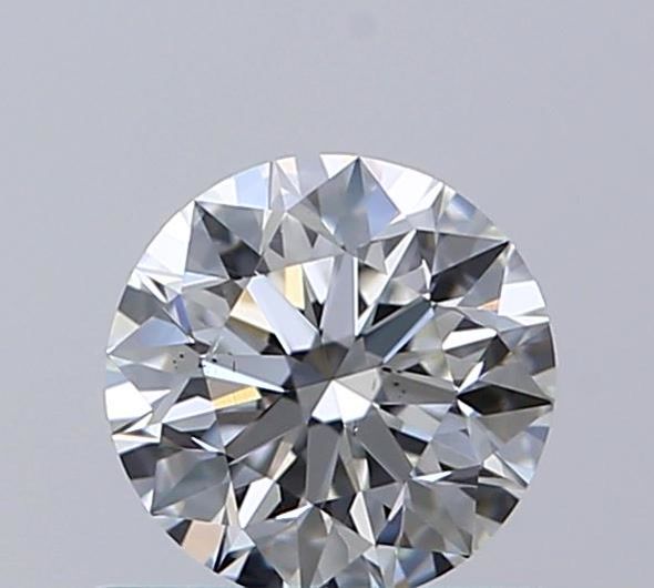 Diamond Natural 0,5Ct G-SI1 Round - GIA6552763742 1