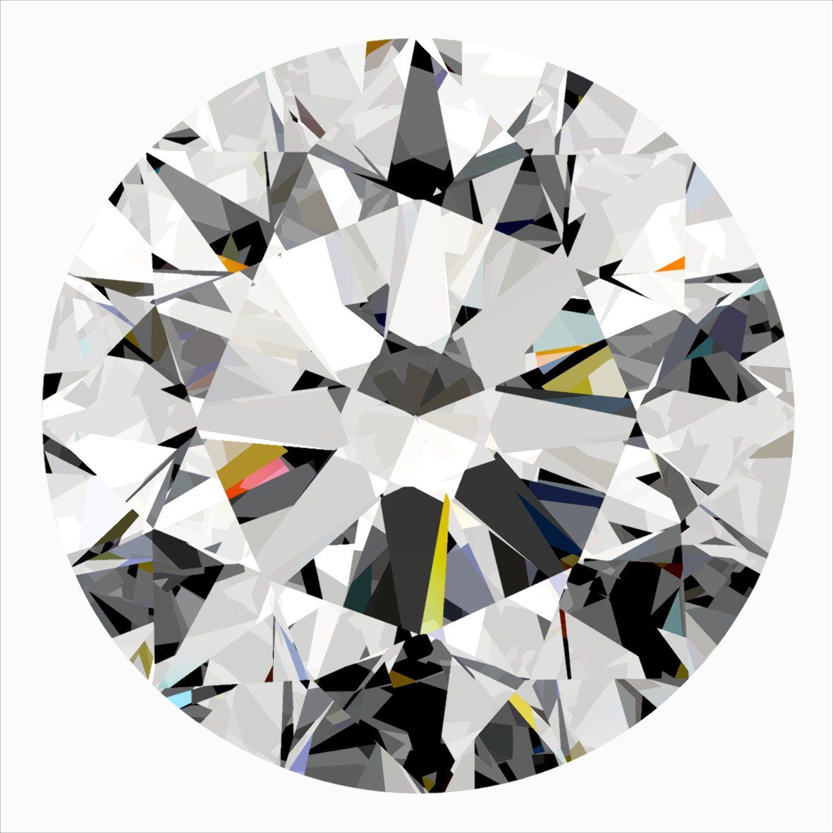 Diamond Natural 0,36Ct F-VS1 Round - GIA2554712088 1