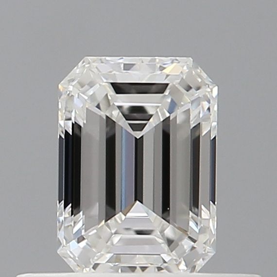 Diamond Natural 0,5Ct F-VVS1 Emerald - GIA2546663527 1