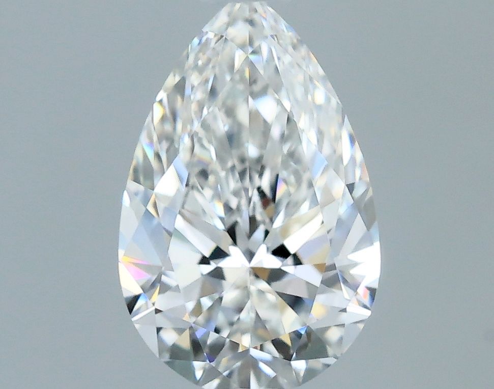 Diamond Natural 0,62Ct F-VVS2 Pear - GIA7558240877 1