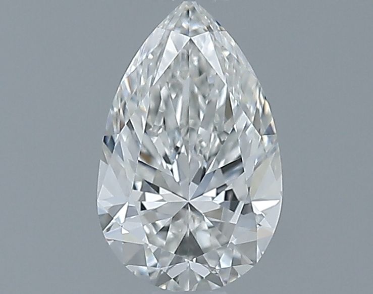 Diamond Natural 0,6Ct G-VVS2 Pear - GIA6545921034 1