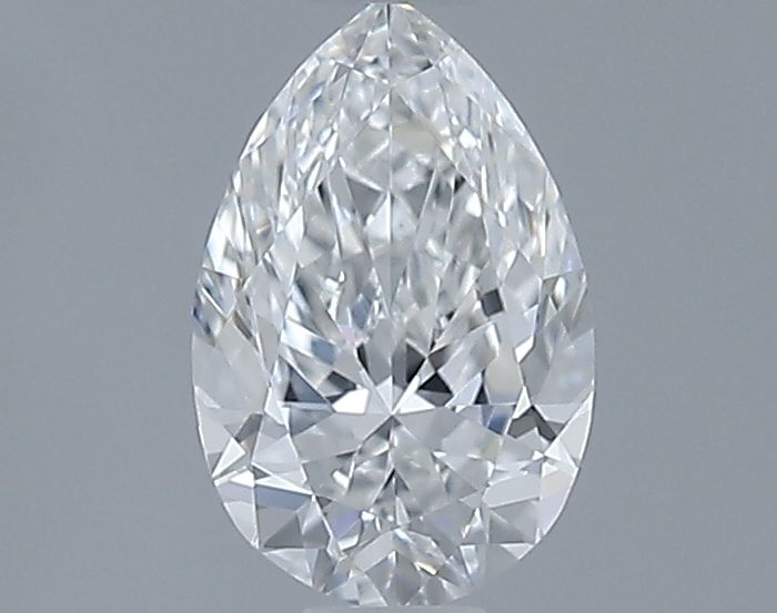 Diamond Natural 0,62Ct F-VVS1 Pear - GIA6555425768 1