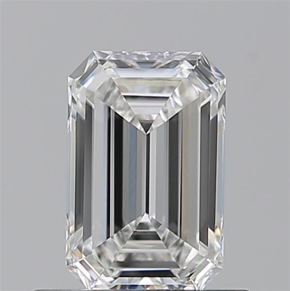 Diamond Natural 0,72Ct F-IF Emerald - GIA2546991074 1