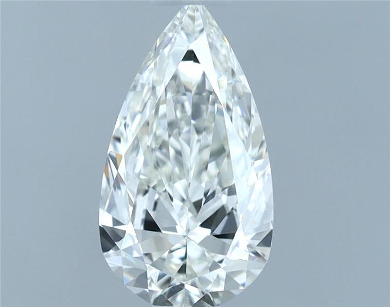 Diamond Natural 0,52Ct F-IF Pear - IGI706509632 1