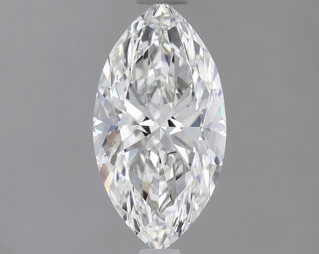 Diamond Natural 0,91Ct H-SI1 Marquise - GIA7556750484 1