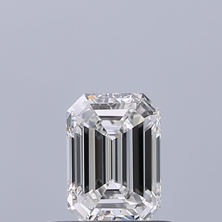 Diamond Natural 0,52Ct F-VVS2 Emerald - GIA5553750825 1