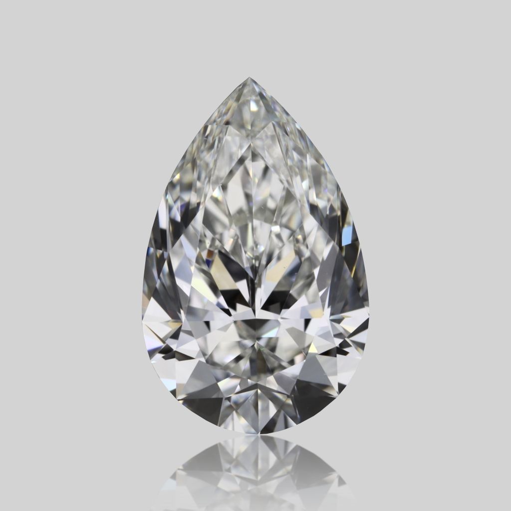 Diamond Natural 1,01Ct H-VVS1 Pear - GIA5556712732 1