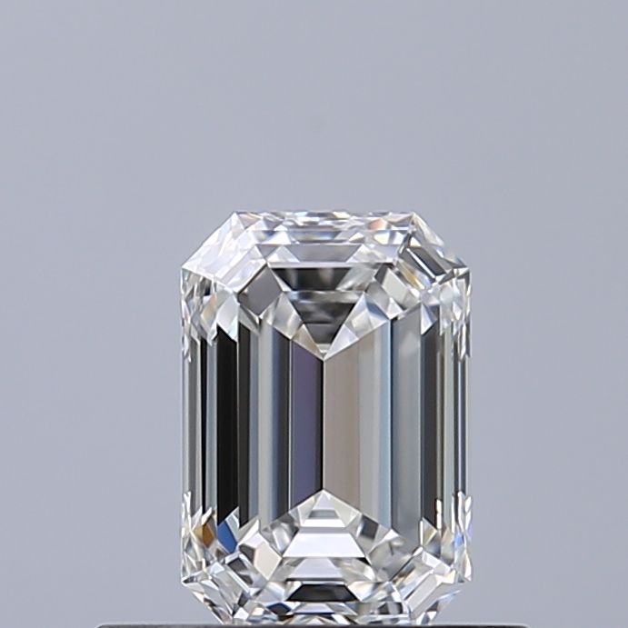 Diamond Natural 0,53Ct F-VVS2 Emerald - GIA7553763595 1