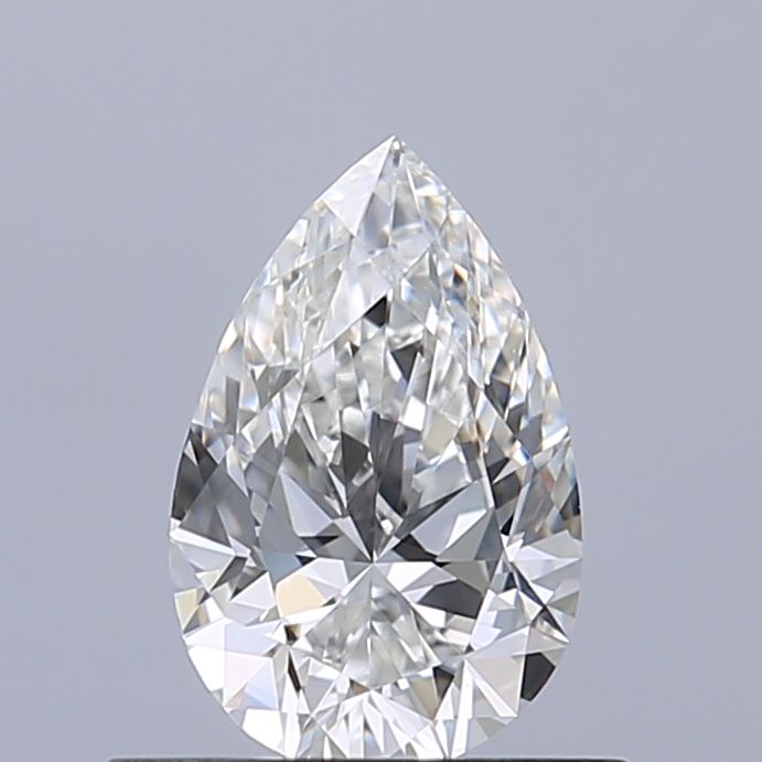 Diamond Natural 0,51Ct F-IF Pear - GIA1558750073 1