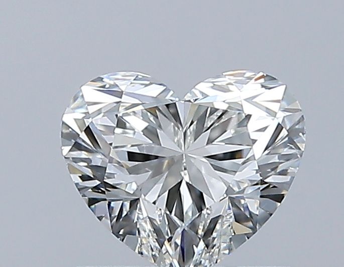 Diamond Natural 0,7Ct H-SI1 Heart - GIA7552733309 1
