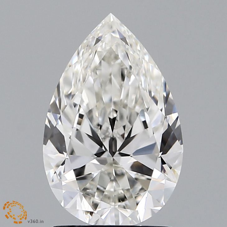 Lab Grown Diamond Lab-grown 1,81Ct G-VVS2 Pear - GIA5416185121 1