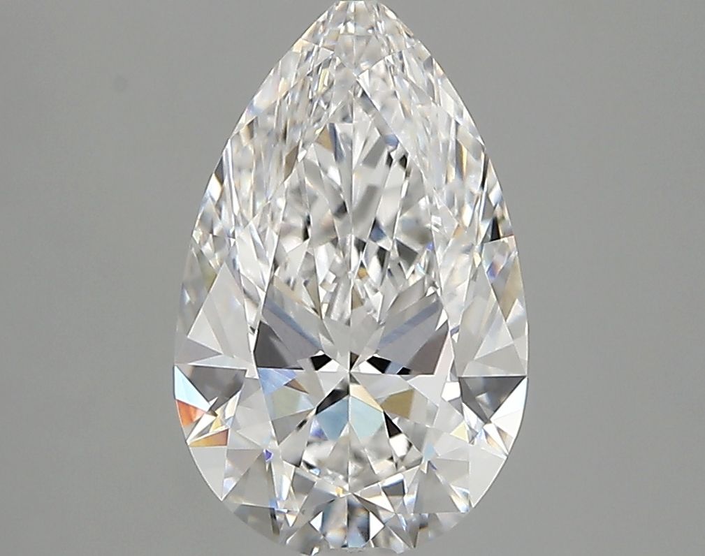 Lab Grown Diamond Lab-grown 2,29Ct D-VVS1 Pear - IGILG818699496 1