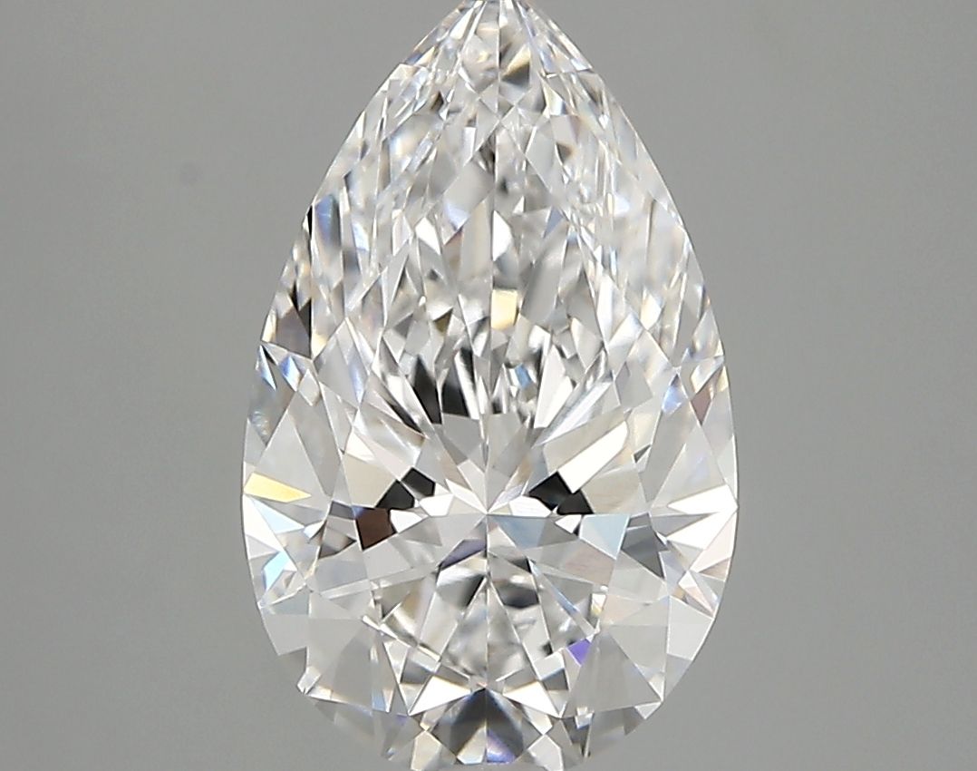 Lab Grown Diamond Lab-grown 2,76Ct D-VVS1 Pear - IGILG818628494 1