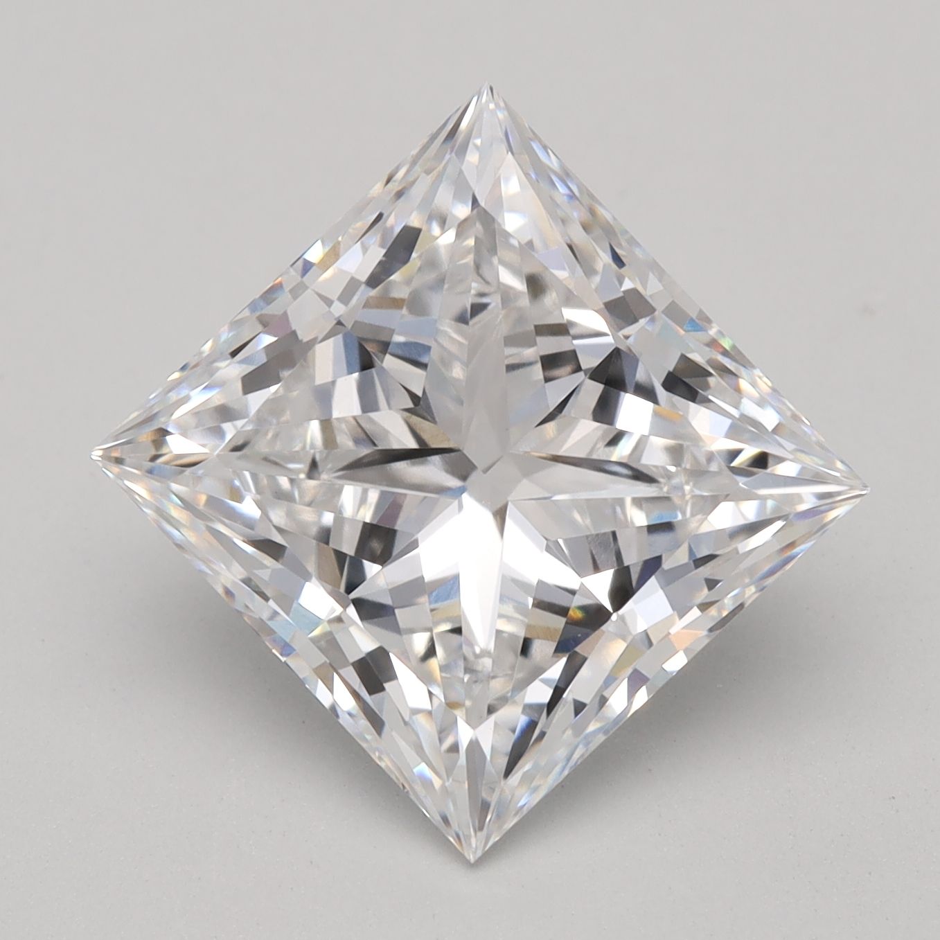 Lab Grown Diamond Lab-grown 3,85Ct E-VVS2 Princess - GIA5483578599 1