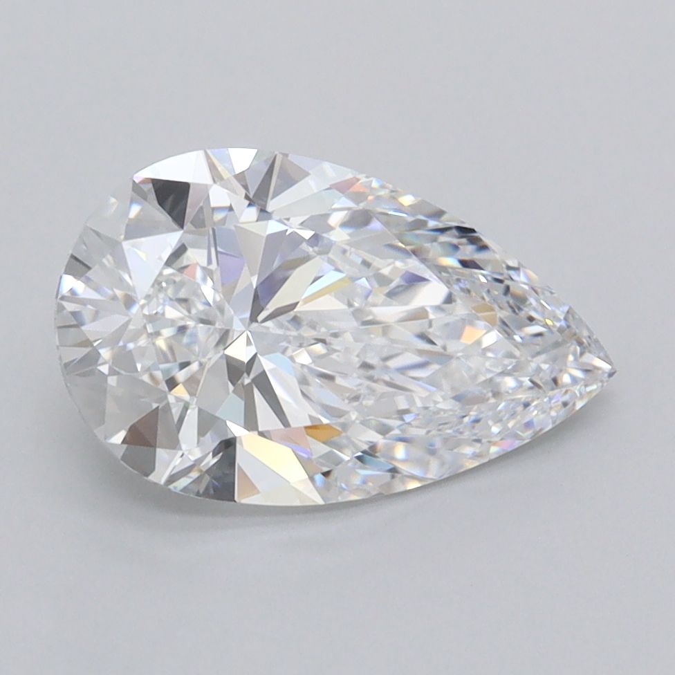 Lab Grown Diamond Lab-grown 1,91Ct D-FL Pear - IGILG782601940 1