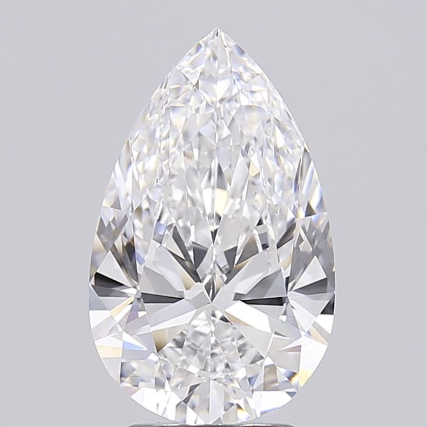 Lab Grown Diamond Lab-grown 3Ct D-VVS1 Pear - IGILG803695381 1
