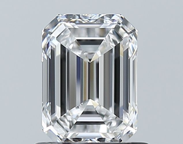 Diamond Natural 1Ct D-VVS1 Emerald - GIA2245003465 1