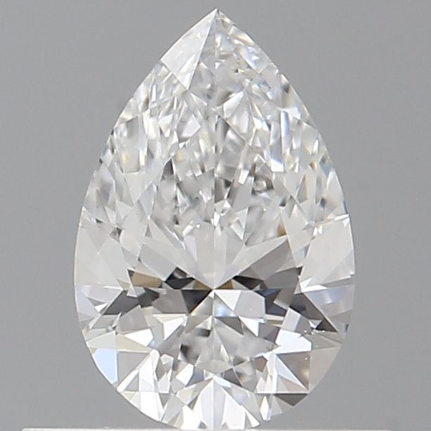 Diamond Natural 0,5Ct D-VVS2 Pear - GIA7551726270 1