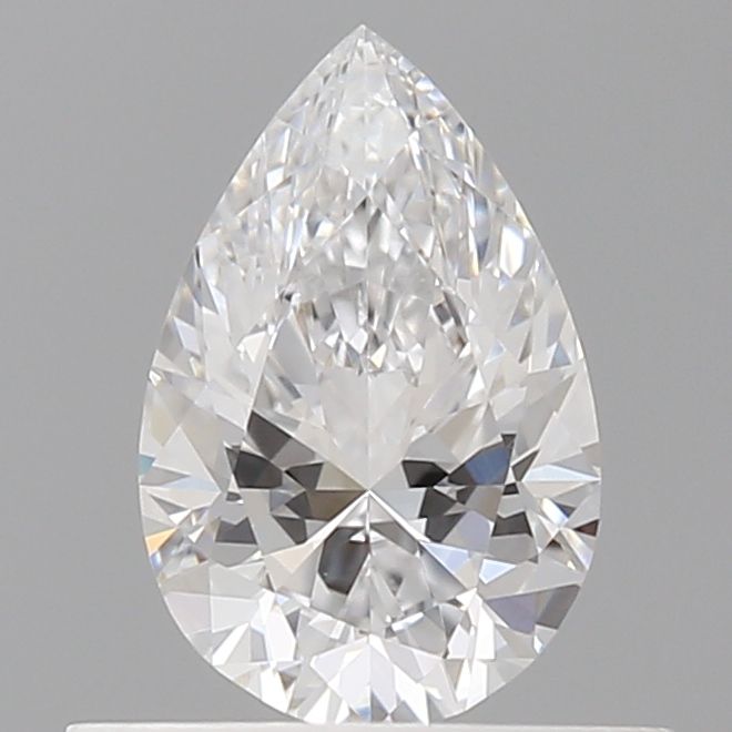 Diamond Natural 0,5Ct D-VVS1 Pear - GIA6552725996 1